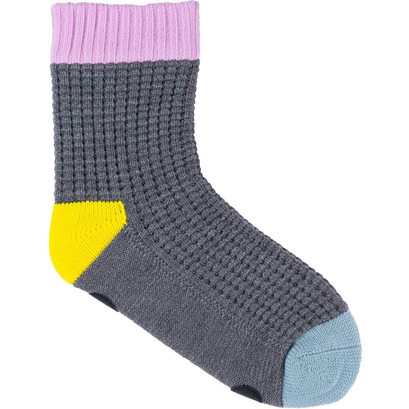 �������롼�� ��� ������������� ���� �˥å� Verloop Spot Knit House Sock Grey ���졼