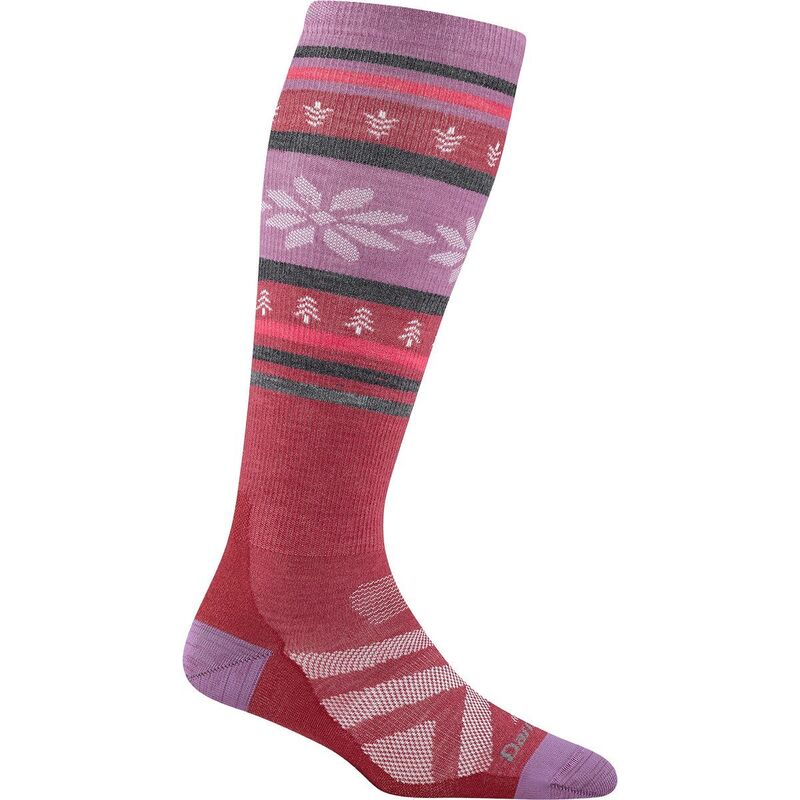 ダーンタフ レディース アンダーウェア 靴下 Darn Tough Alpine OTC Lightweight Sock - Women's Cranberry