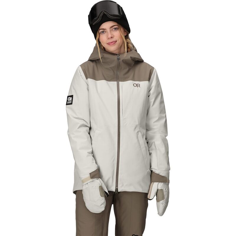 アウトドアリサーチ レディース アウター ジャケット・ブルゾン Outdooresearch Snowcrew Jacket - Women's Oyster/Sable