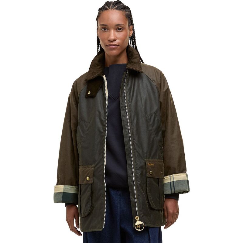バブアー レディース アウター ジャケット・ブルゾン Barbour Kettlewell Wax Jacket - Women's Archive Olive/Beech/Ancientartan オリーブ