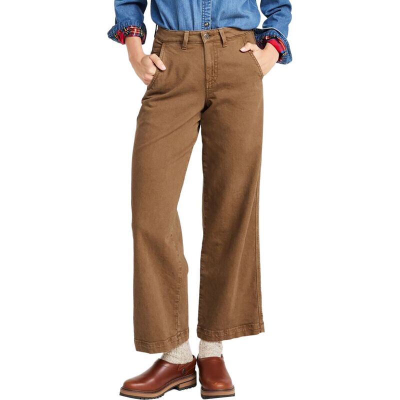 エルエルビーン レディース ボトムス カジュアルパンツ ワイドレッグ ヴィンテージ L.L.Bean 207 Vintage High-Rise Wide Leg Colors Jean - Women's Maple Brown ブラウン