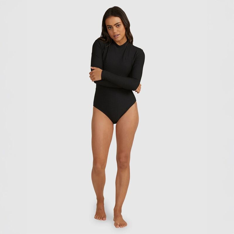 ビラボン レディース 水着 上下セット ボディースーツ Billabong Tanlines Bodysuit - Women's Black ブラック