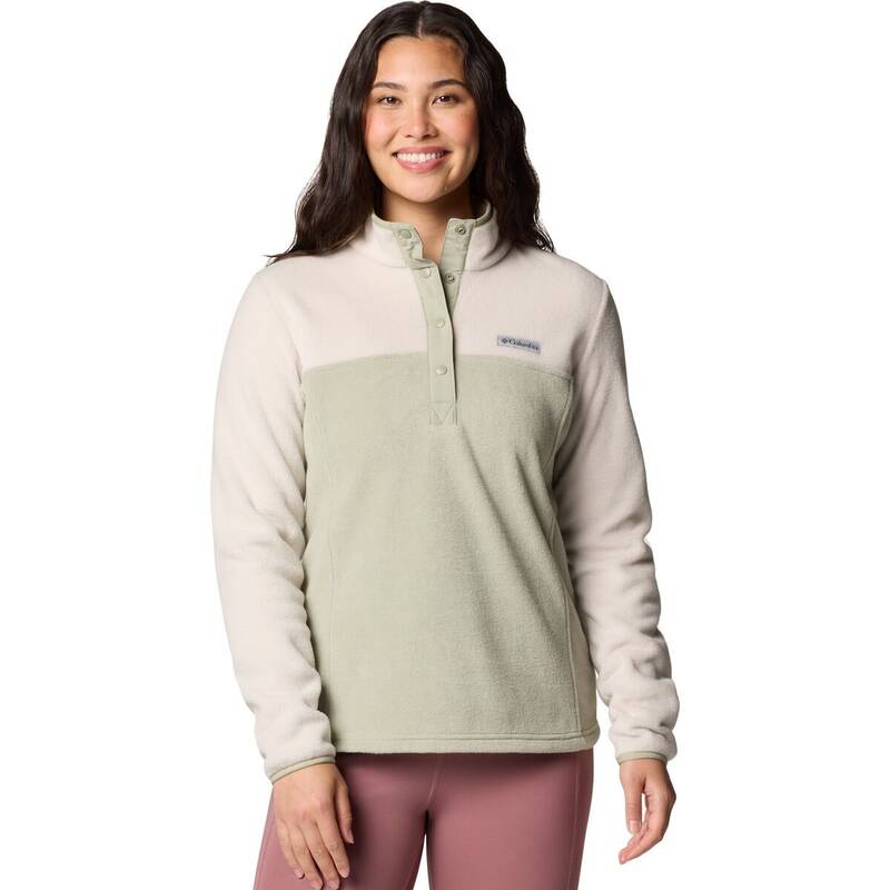 【送料無料】 コロンビア レディース ジャケット・ブルゾン アウター Benton Springs 1/2-Snap II Fleece Pullover - Women's Dark Stone/Safari