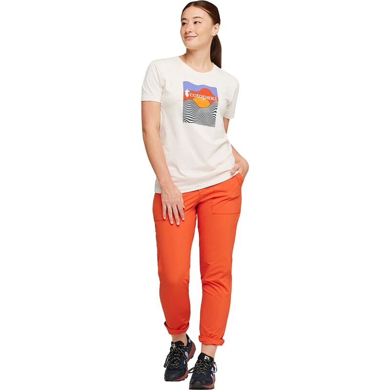 【送料無料】 コートパクシー レディース Tシャツ トップス Cotopaxi Vibe Organic T-Shirt - Women's Spice