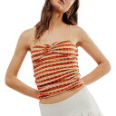 【送料無料】 フリーピープル レディース タンクトップ トップス New Love Cami - Women's Strawberry Combo