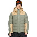 【送料無料】 ボルコム レディース ジャケット・ブルゾン アウター Puffleup Jacket - Women's Lichen Green