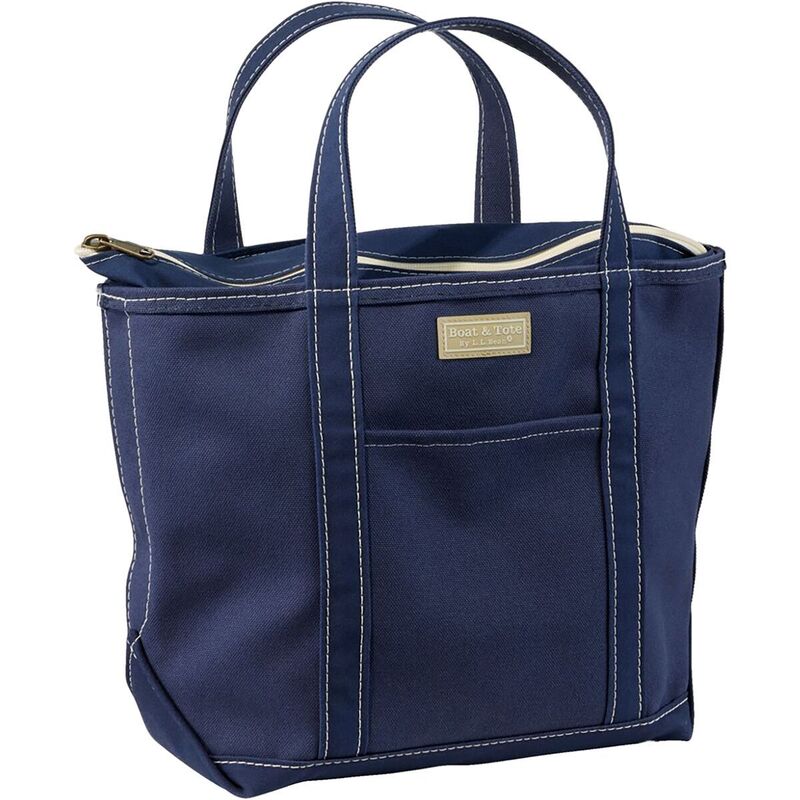 エルエルビーン メンズ バッグ L.L.Bean Boat and Tote Zip-Topocket Medium Blue/Blue ブルー