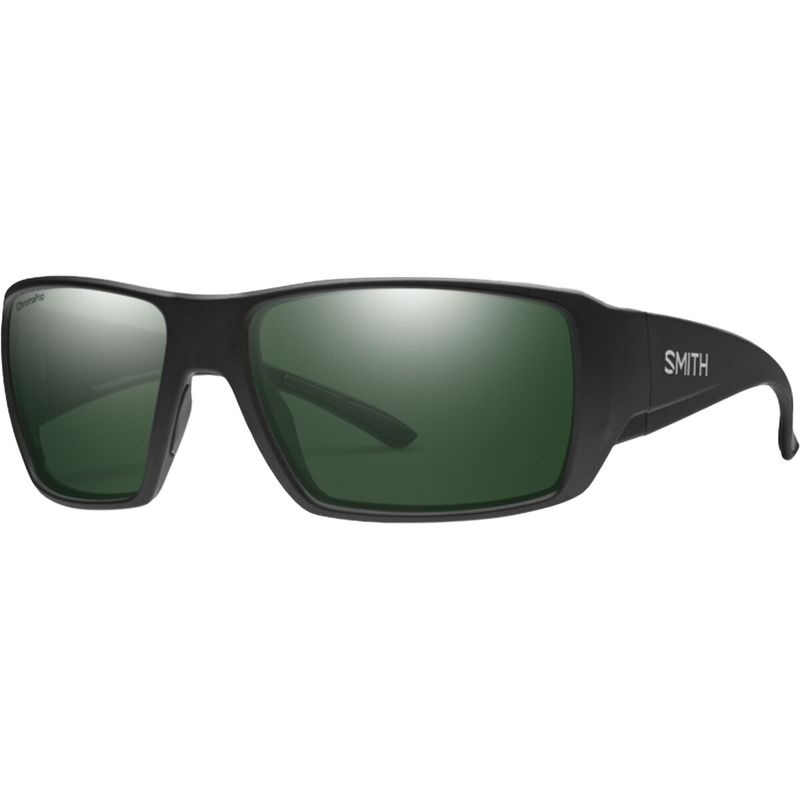 スミス サングラス レディース スミス レディース サングラス・アイウェア アクセサリー Guide's Choice XL ChromaPop Polarized Sunglasses Matte Black/ChromaPop Polarized Gray Green