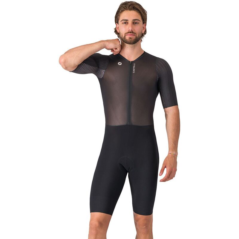 カステリ メンズ トップス Tシャツ Castelli PR 3 Speed Suit - Men's Black ブラック