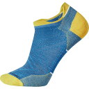 スマートウール メンズ 靴下 アンダーウェア Run Zero Cushion Low Ankle Sock Neptune Blue