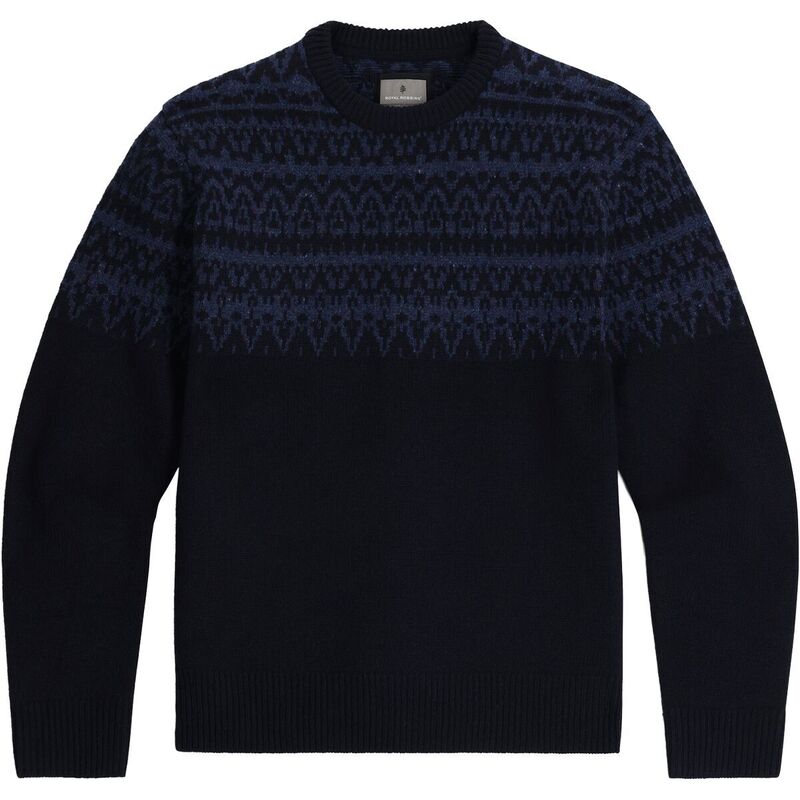 ロイヤルロビンズ メンズ アウター ニット・セーター 長袖 Royal Robbins Arch Rock Long-Sleeve Crew Sweater - Men's Navalassen Pt