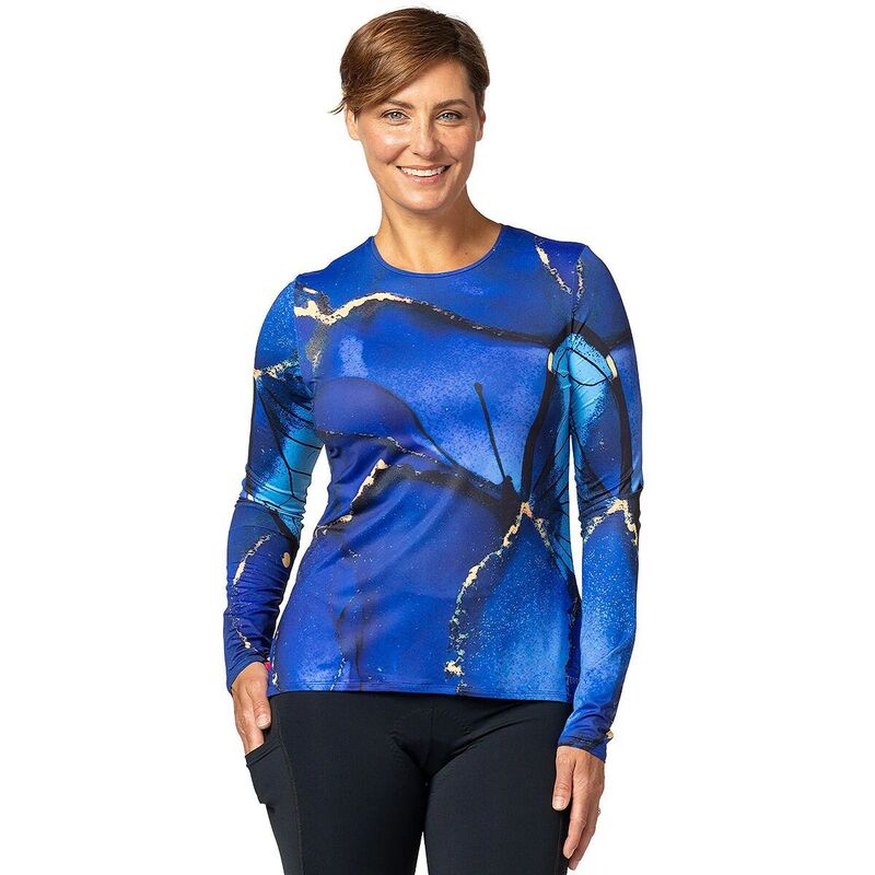 テリーバイサイクル レディース トップス シャツ 長袖 Terry Bicyclesoleil Flow Long-Sleeve Top - Women's Cracklewing