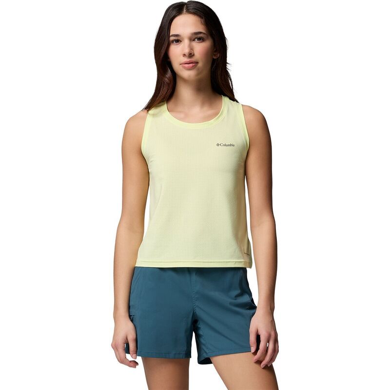 コロンビア レディース トップス タンクトップ Columbia Wild Springs Tank Top - Women's Citron Haze