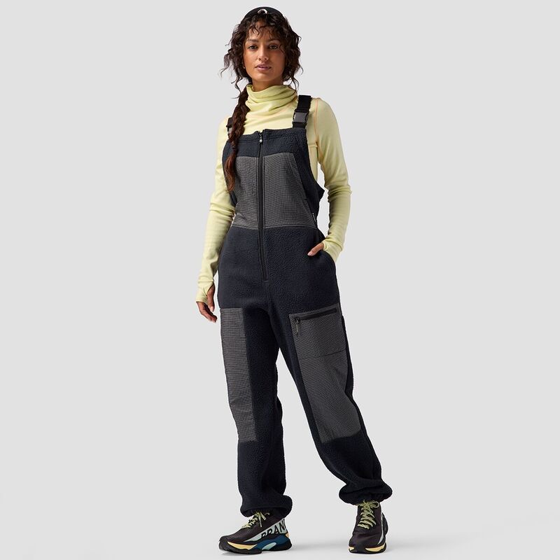 バックカントリー レディース ボトムス スカート オーバーオール フリース Backcountry Wander Pile-Fleece Overall - Women's Black ブラック