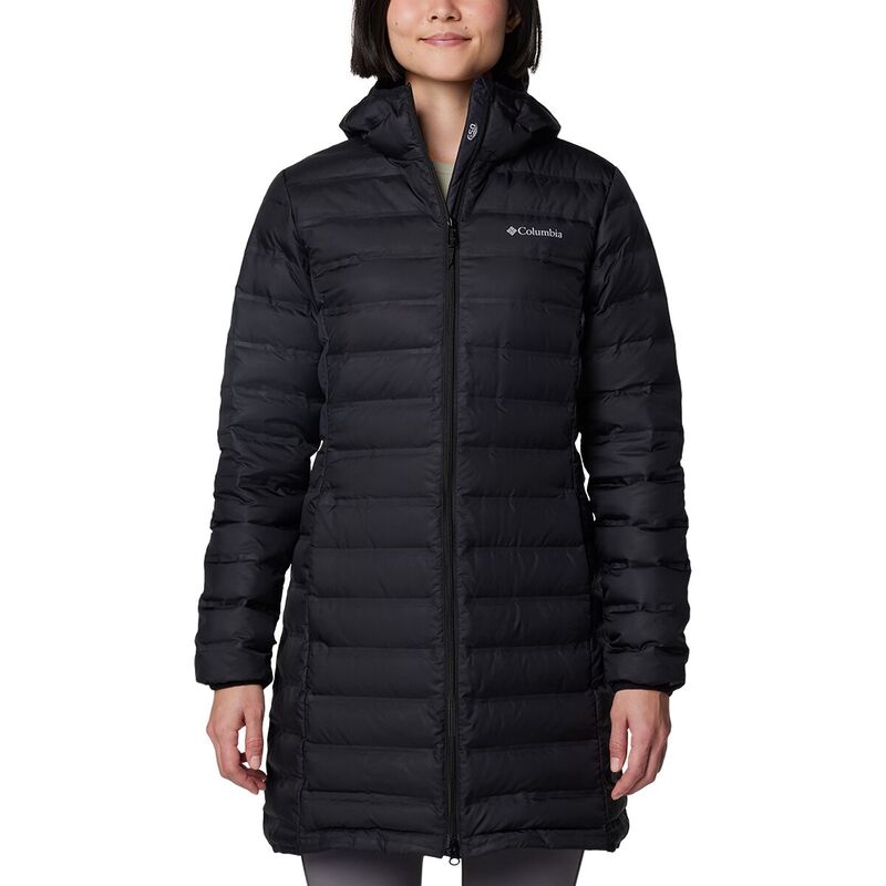 コロンビア レディース アウター ジャケット・ブルゾン フーデッドジャケット ダウン ジャケット Columbia Lake 22 II Down Long Hooded Jacket - Women's Black ブラック