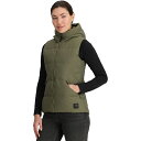 【送料無料】 アウトドアリサーチ レディース ベスト トップス Coze Hooded Down Vest - Women's Ranger Green