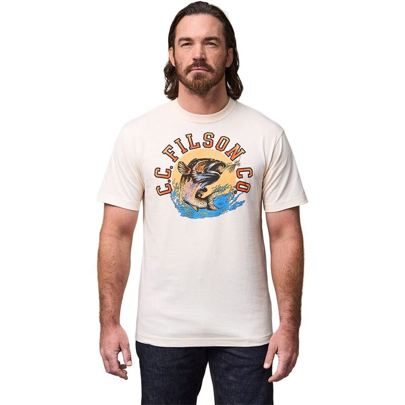 フィルソン メンズ トップス Tシャツ グラフィック Filson Dry Fly Graphic T-Shirt - Men's Basswood