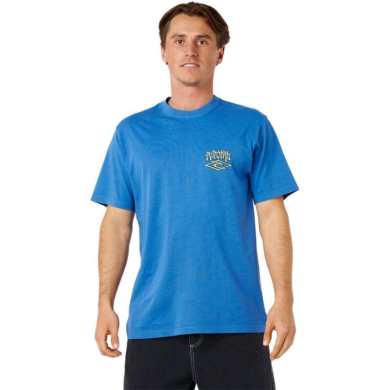 リップカール メンズ トップス Tシャツ Rip Curliquid Trips Arch T-Shirt - Men's Royal Blue ブルー