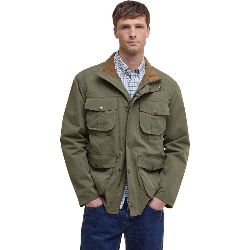 バブアー メンズ アウター ジャケット・ブルゾン Barbour Sanderling Casual Jacket - Men's Fern