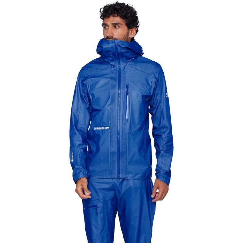 マムート メンズ アウター ジャケット・ブルゾン フーデッドジャケット Mammut Eiger Nordwand Light HS Hooded Jacket - Men's Eiger Blue ブルー