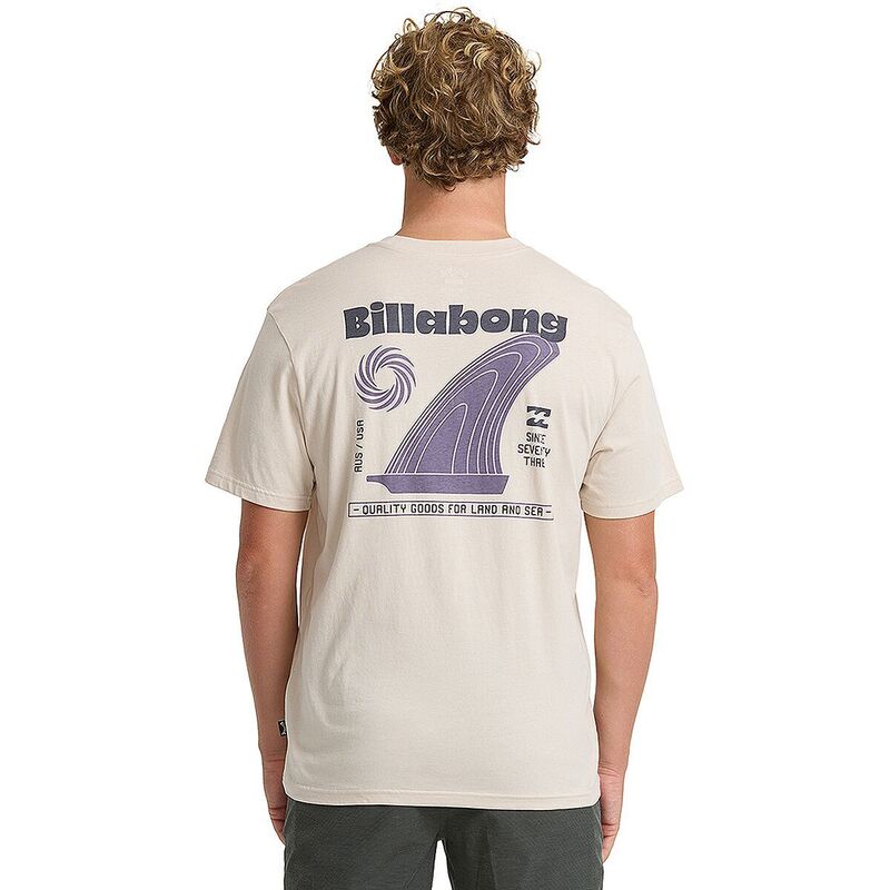 ビラボン メンズ トップス Tシャツ Billabong Single Fin Premium Shirt - Men's Oatmeal オートミール