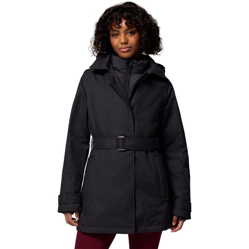 コロンビア レディース アウター ジャケット・ブルゾン パーカー Columbialameda Ridge IInsulated Parka - Women's Black ブラック