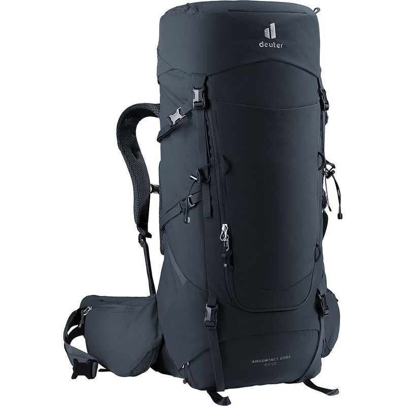 ドイター メンズ バッグ バックパック・リュックサック Deuter Aircontact Core 50+10L Backpack Black ブラック