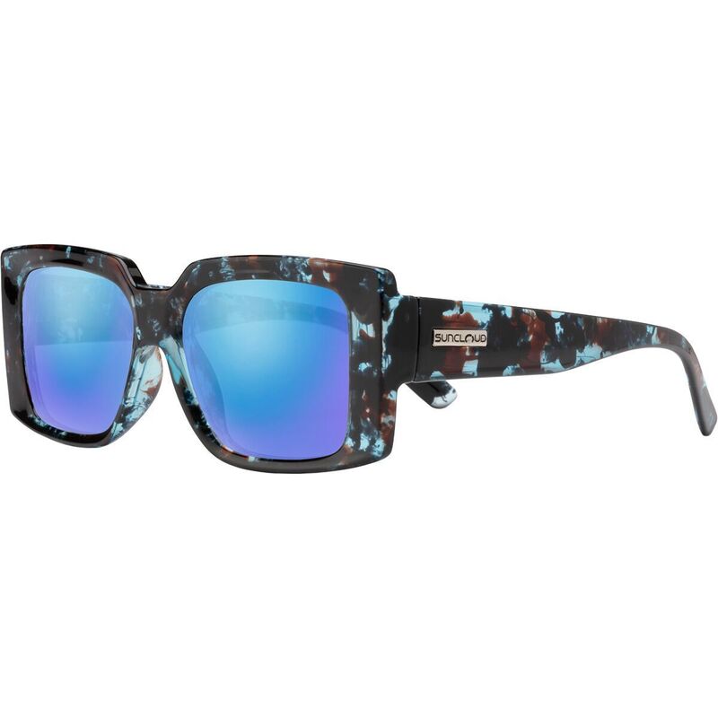 サンクラウドポラライズド メンズ アクセサリー サングラス・アイウェア Suncloud Polarized Optics Astoria Polarized Sunglasses Blue Tortoise/Polarized Blue Mirror ブルー