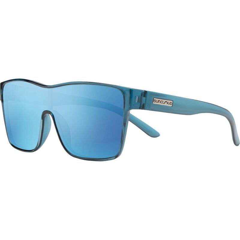 サンクラウドポラライズド メンズ アクセサリー サングラス・アイウェア Suncloud Polarized Optics Biff Polarized Sunglasses Crystal Marine/Polarized Aqua Mirror アクア