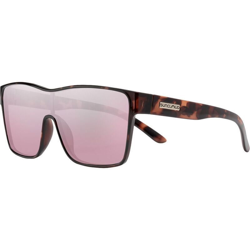 サンクラウドポラライズド メンズ アクセサリー サングラス・アイウェア Suncloud Polarized Optics Biff Polarized Sunglasses Tortoise/Polarized Pink Gold Mirror ピンク