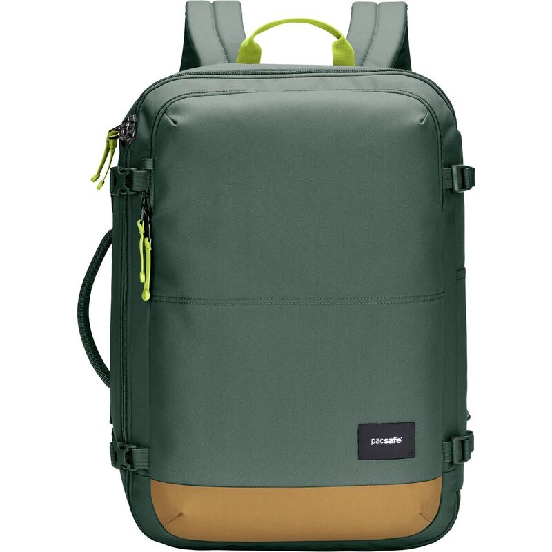 パックセーフ メンズ バッグ バックパック・リュックサック Pacsafe Go Carry-On Backpack 34L Spruce Green グリーン