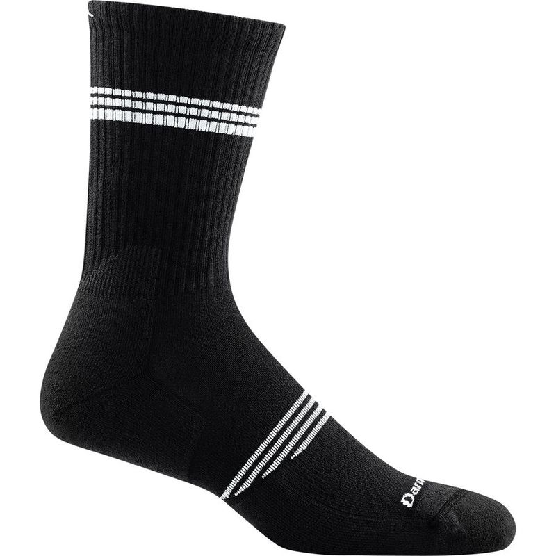 ダーンタフ メンズ 靴下 アンダーウェア Element Crew Lightweight Cushion Sock Black