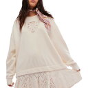 【送料無料】 フリーピープル レディース パーカー・スウェット アウター Prairie Sweatshirt - Women's Oat Combo