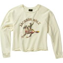 【送料無料】 オリジナル レトロ ブランド レディース パーカー・スウェット アウター Jackson Hole Sweatshirt Antique Whit...