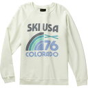 【送料無料】 オリジナル レトロ ブランド レディース パーカー・スウェット アウター Ski USA Sweatshirt - Women's Antique...