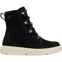 【送料無料】 ソレル レディース ブーツ・レインブーツ シューズ Sorel Explorer III Joan WP Boot - Women's Black/Chalk