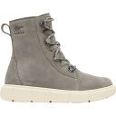 【送料無料】 ソレル レディース ブーツ・レインブーツ シューズ Sorel Explorer III Joan WP Boot - Women's Quarry/Chalk
