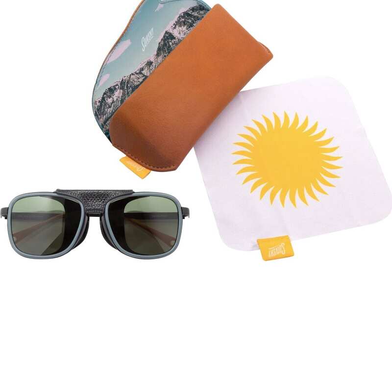 【送料無料】 サンスキ レディース サングラス・アイウェア アクセサリー Ferrata Polarized Sunglasses Tortoise Bronze