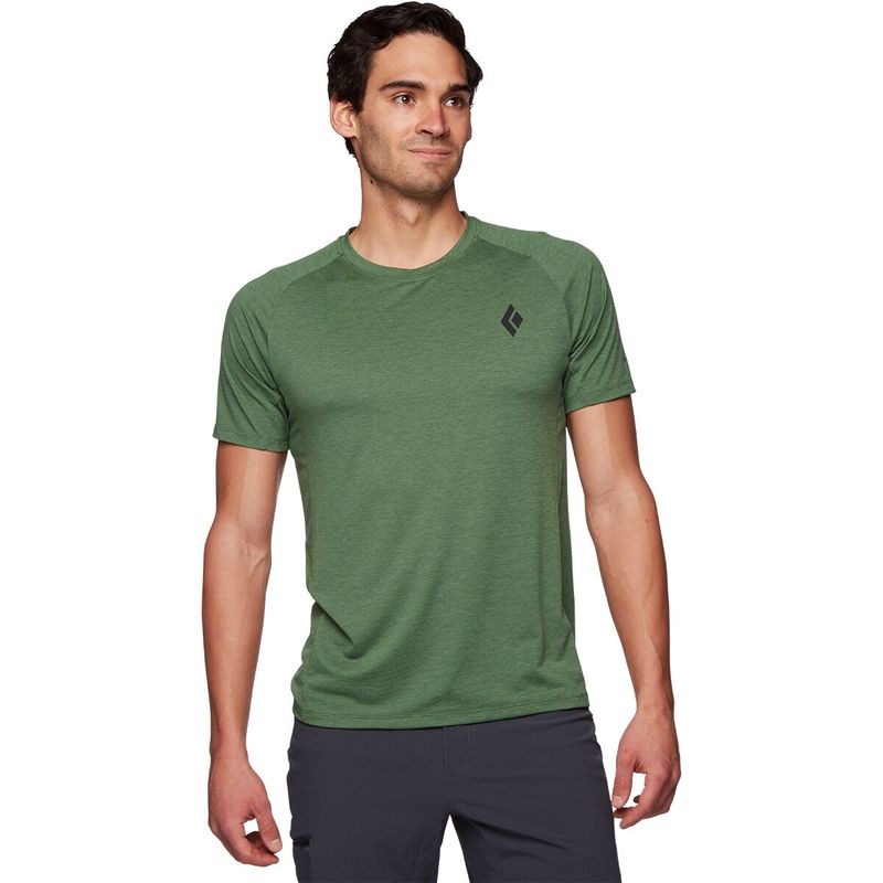 ブラックダイヤモンド メンズ シャツ トップス Lightwire Short-Sleeve Tech T-Shirt - Men's Arbor Green