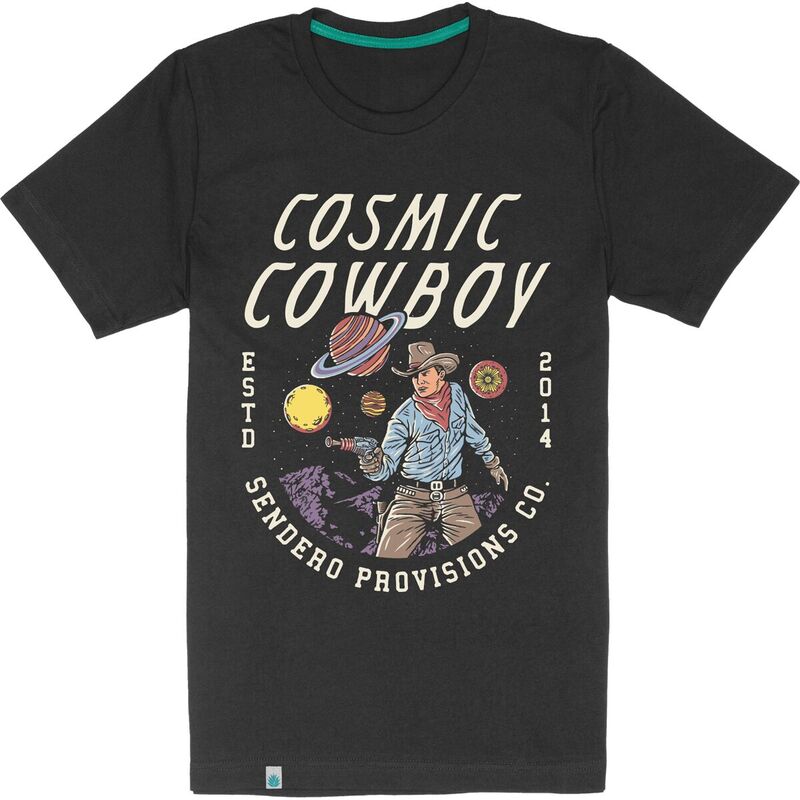 センデロプロビジョンズ メンズ トップス Tシャツ Sendero Provisions Co. Cosmicowboy T-Shirt - Men's Asphalt