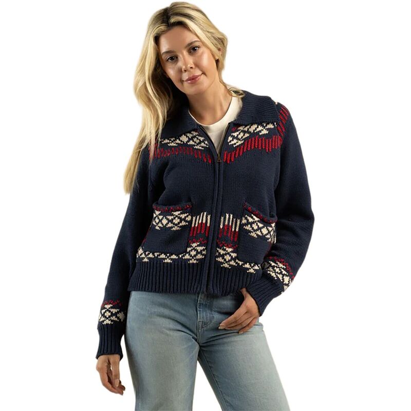 センデロプロビジョンズ レディース アウター ジャケット・ブルゾン カーディガン Sendero Provisions Co. Cimarron Cardigan - Women's Navy ネイビー