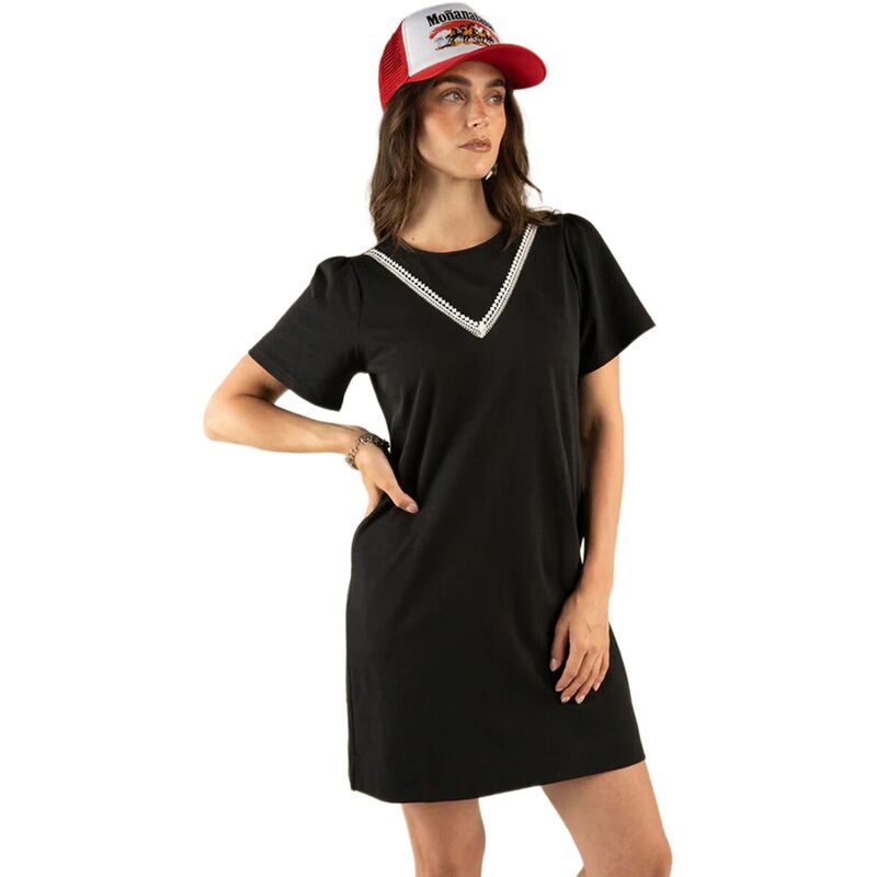 センデロプロビジョンズ レディース トップス ワンピース シャツ Sendero Provisions Co. Maravilla Shirt Dress - Women's Black ブラック
