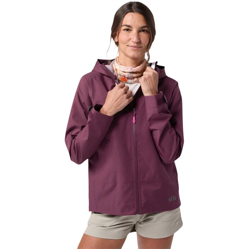 スティオ レディース アウター ジャケット・ブルゾン フーデッドジャケット STIO Modis Hooded Jacket - Women's Aubergine オーバージーン