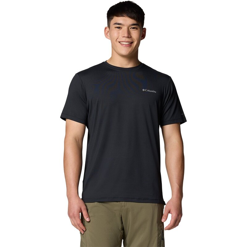 コロンビア メンズ トップス シャツ 半袖 Columbia Tech Trail Utility Short-Sleeve Crew - Men's Black ブラック