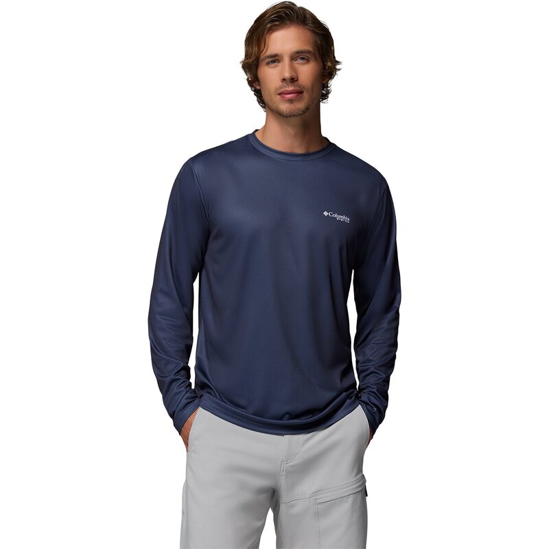 コロンビア メンズ トップス シャツ 長袖 Columbia Terminal Tackle PFG Dare Devilong-Sleeve Shirt - Men's Nocturnal