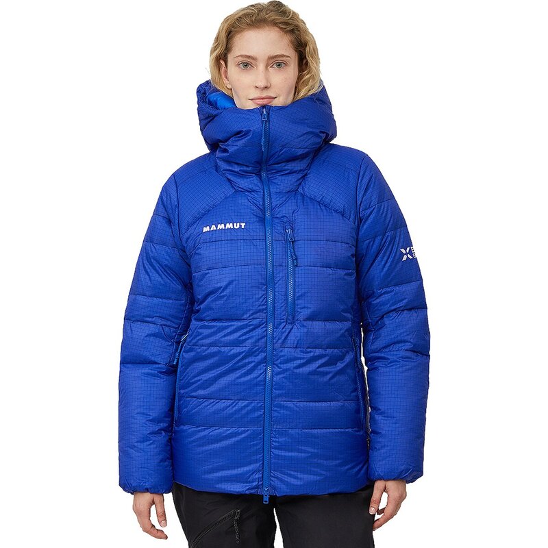 マムート レディース アウター ジャケット・ブルゾン フーデッドジャケット ダウン Mammut Eiger Nordwand Advancedown IN Hooded Jacket - Women's Eiger Blue ブルー