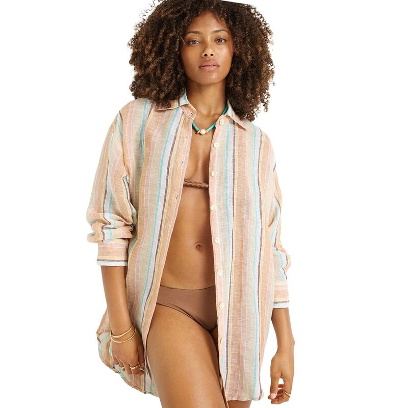 ビタミン A レディース トップス Tシャツ Vitamin A Playa Boyfriend Shirt - Women'sandunestripe サンド