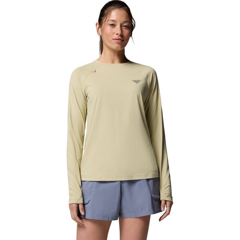 コロンビア レディース トップス Tシャツ 長袖 Columbia Wild Cast Sun Long-Sleeve Shirt - Women'serpentine