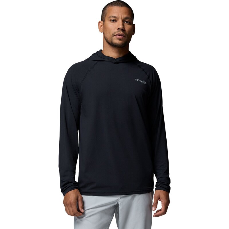 コロンビア メンズ アウター パーカー・スウェット Columbia PFG Solar Stream II Hoodie - Men's Black ブラック