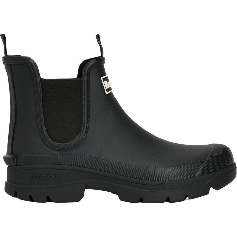 バブアー メンズ シューズ ブーツ・レインブーツ チェルシー Barbour Nimbus Chelsea Welly - Men's Black ブラック